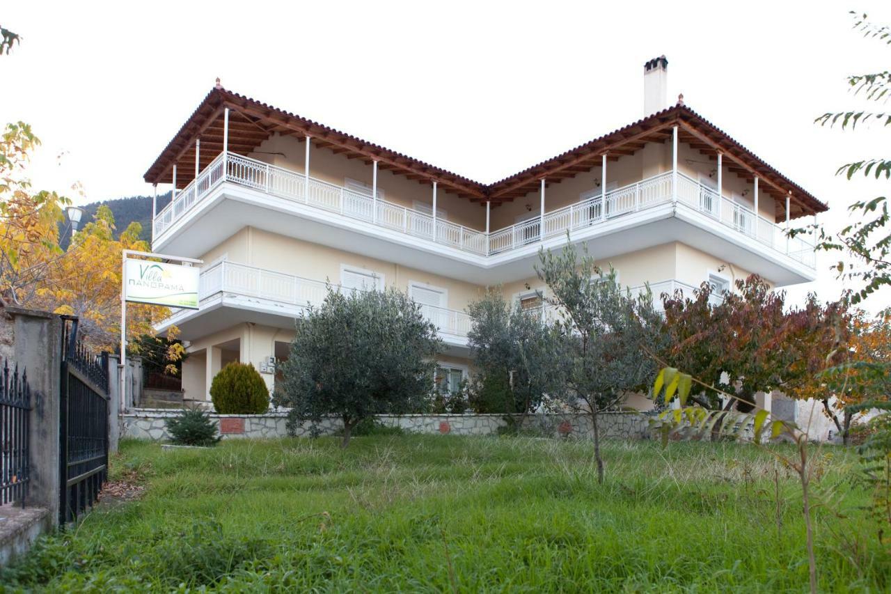 Villa Panorama Levídhion エクステリア 写真